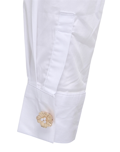 Only - ONLAvery Button Covers Accesories - Gold Colour/Small Flower